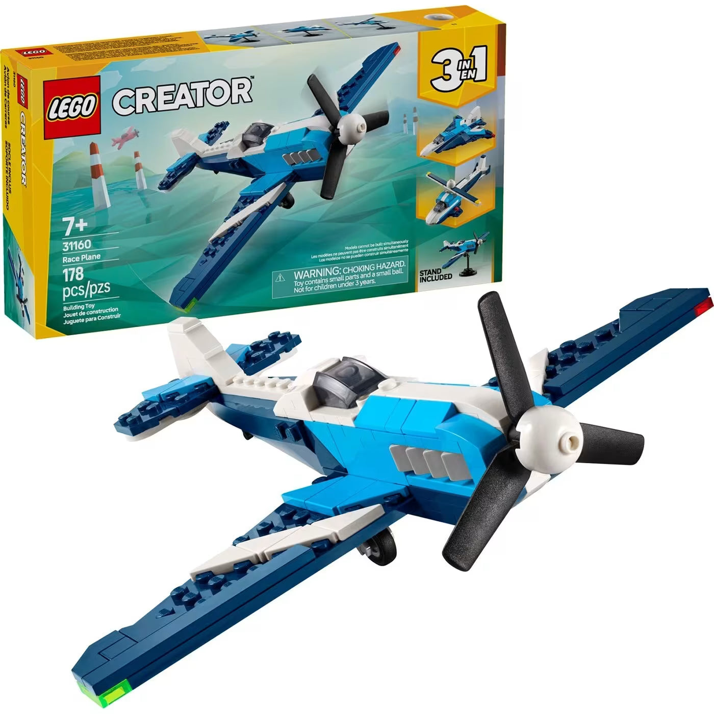 Lego Creator Aircraft: Race Plane, 178 pcs