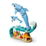 LEGO Creator 3-in-1 Sea Animals: Beautiful Dolphins 31385 – 542 Pieces