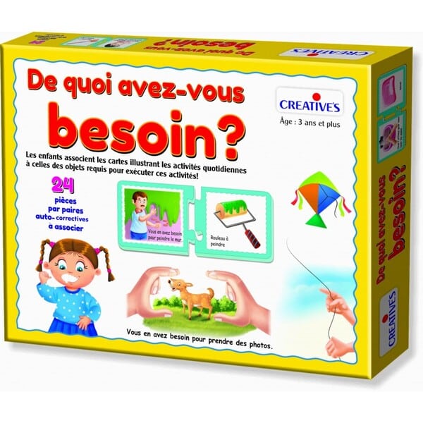 Creatives De quoi avez-vous besoin ?