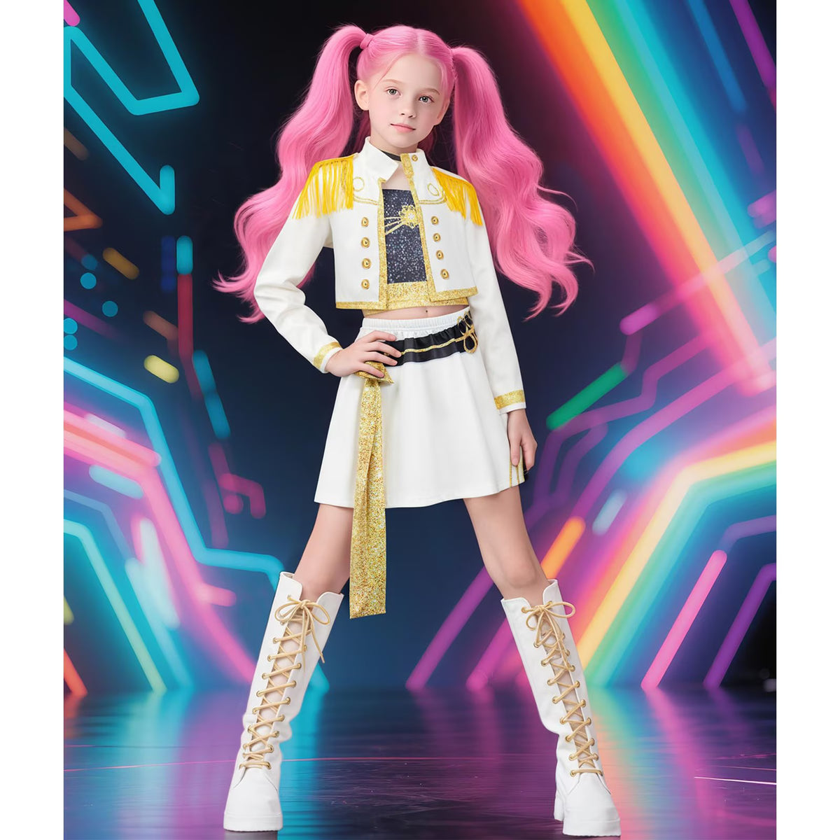 KPop Demon Hunters White Costume – KPOP