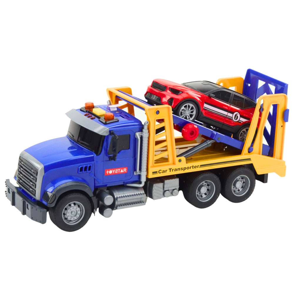 Van Car Transporter with Lights and Sounds
