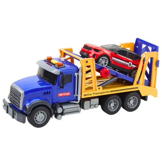 Van Car Transporter with Lights and Sounds