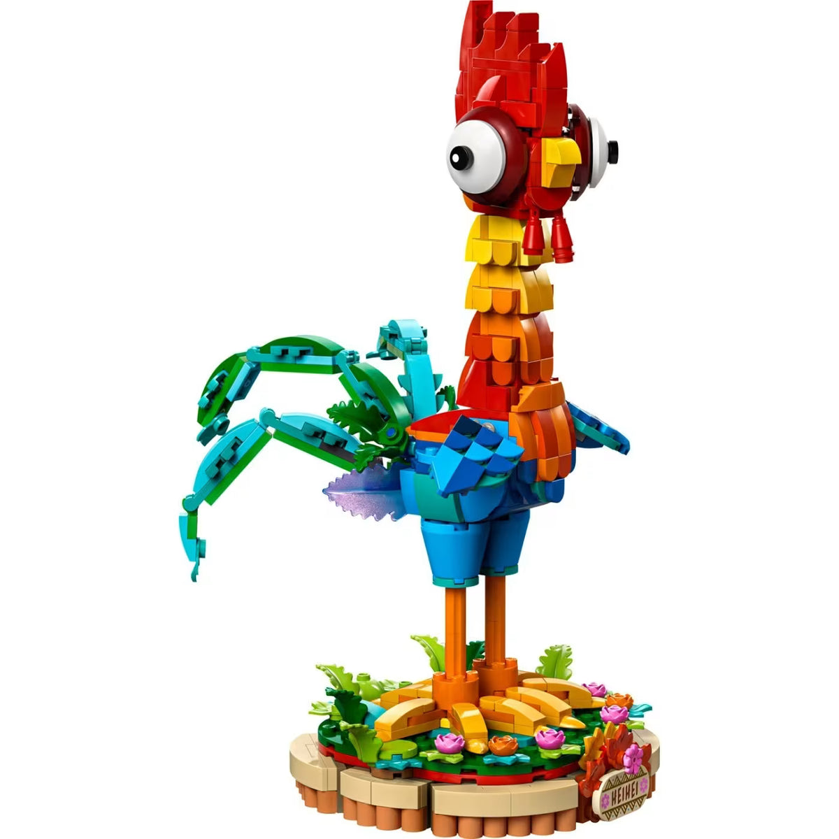 LEGO Disney Heihei 43272 – Moana 2 Displayable Animal Building Set | 566 Pieces