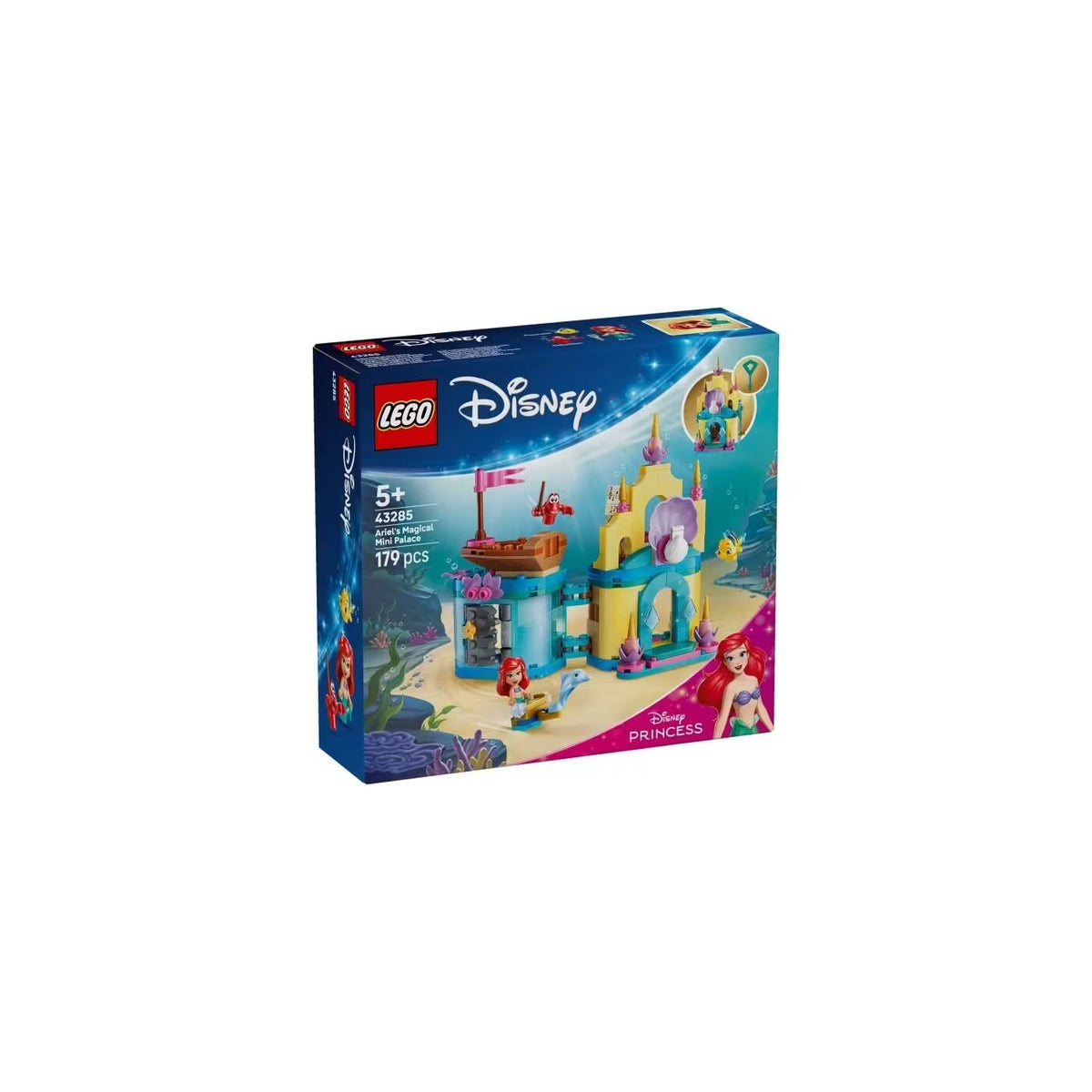 LEGO Disney Princess Ariel’s Magical Mini Palace 43285 – 179 Pieces