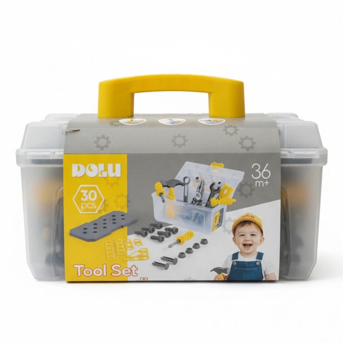 Dolu 30-Piece Kids Tool Set with Carry Case | 6143