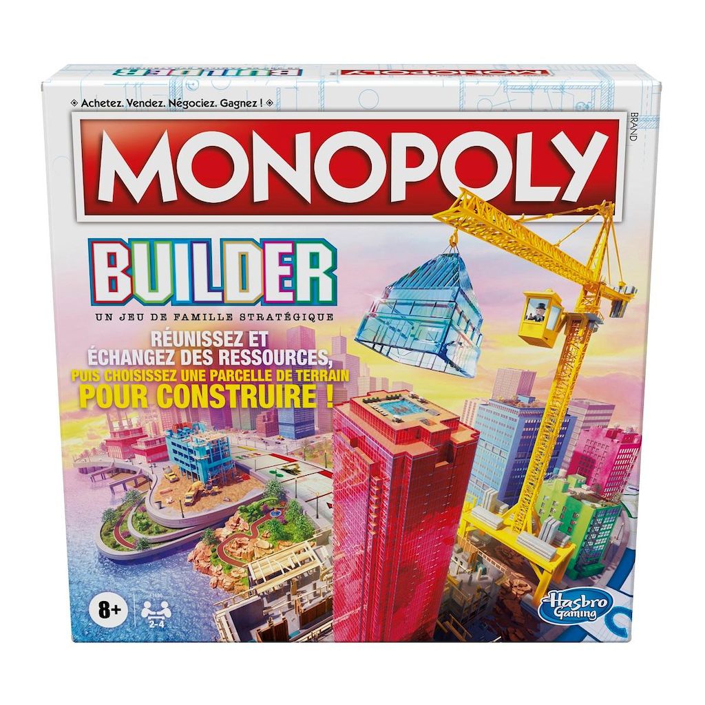 Gaming Monopoly Builder Board Game