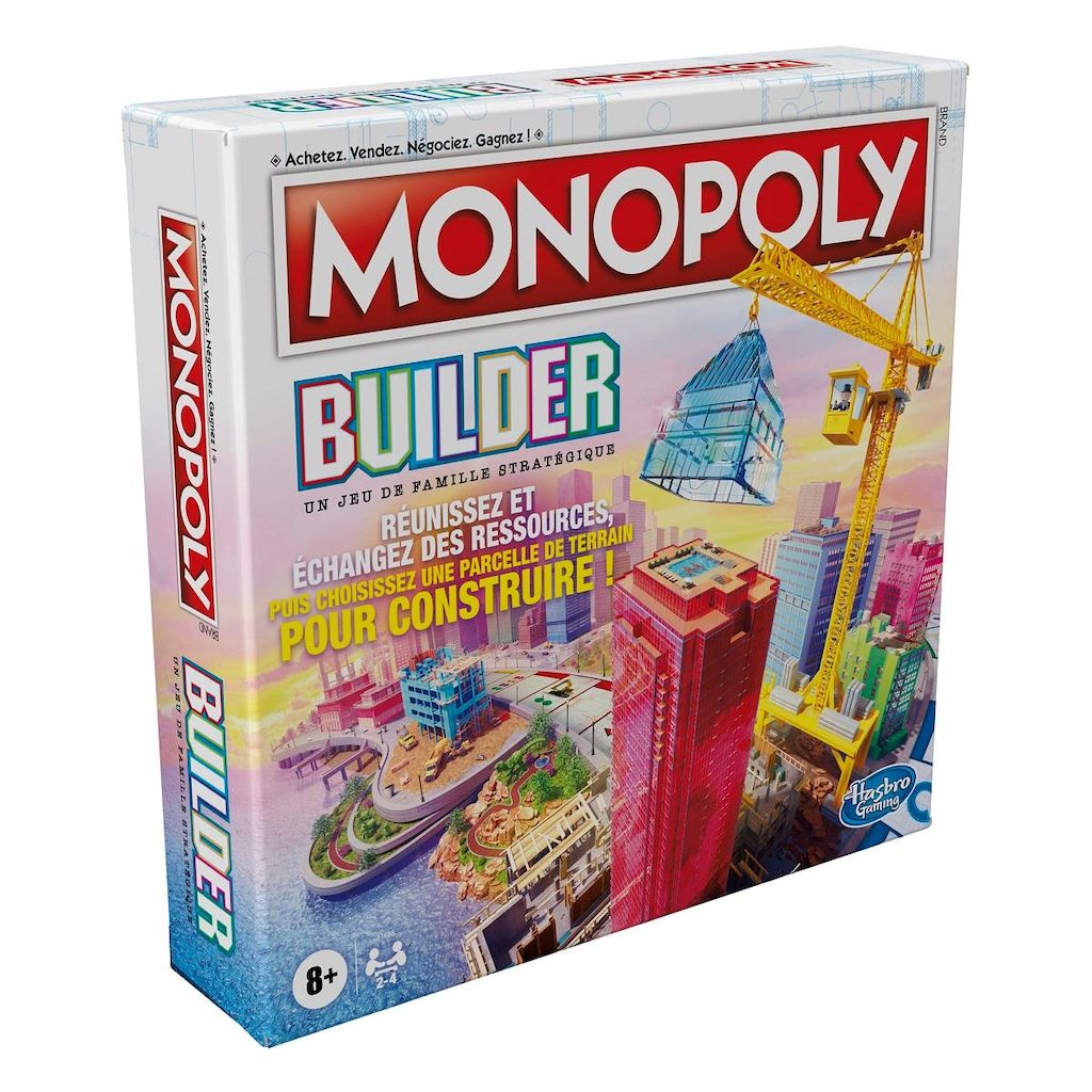 Gaming Monopoly Builder Board Game