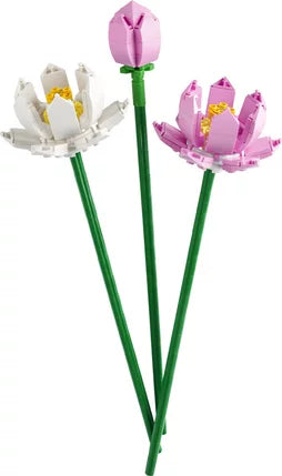 LEGO Lotus Flowers 40647 – Botanical Collection Flower Building Set | 220 Pieces