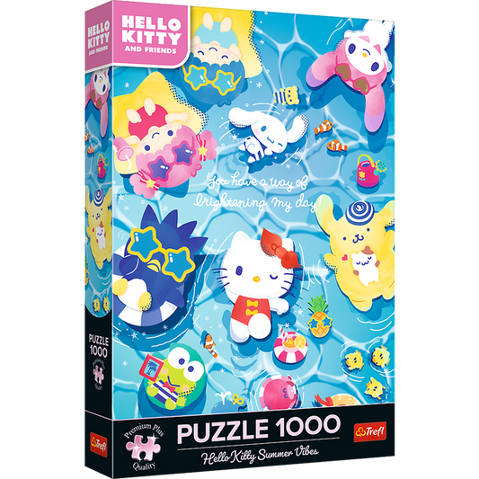 Trefl Hello Kitty Summer Vibes Puzzle 12067 – 1000 Pieces