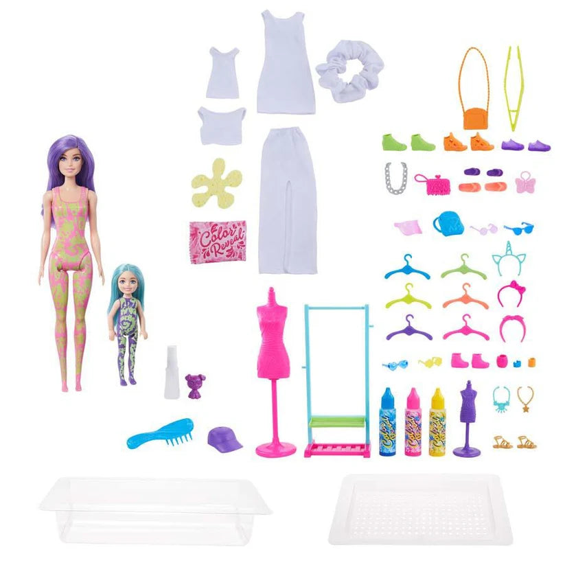 Barbie Color Reveal Tie-Dye Fashion Maker