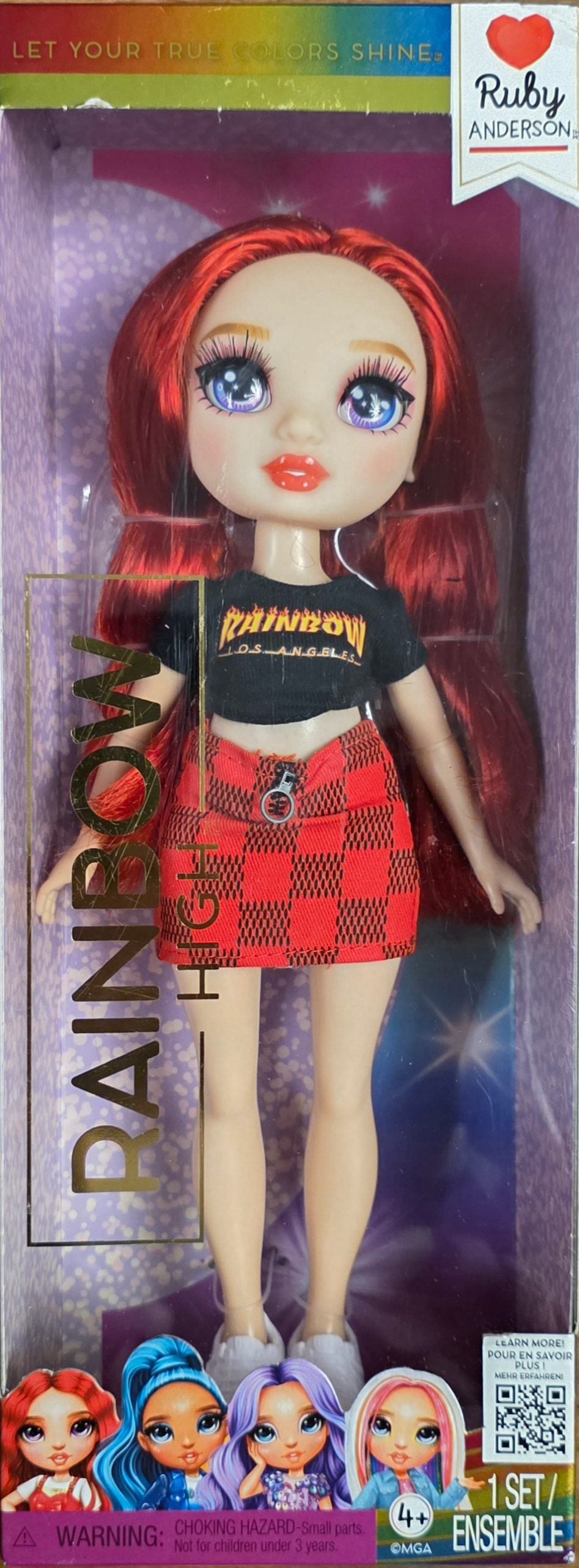 Rainbow High Ruby Anderson Fashion Doll 28 cm