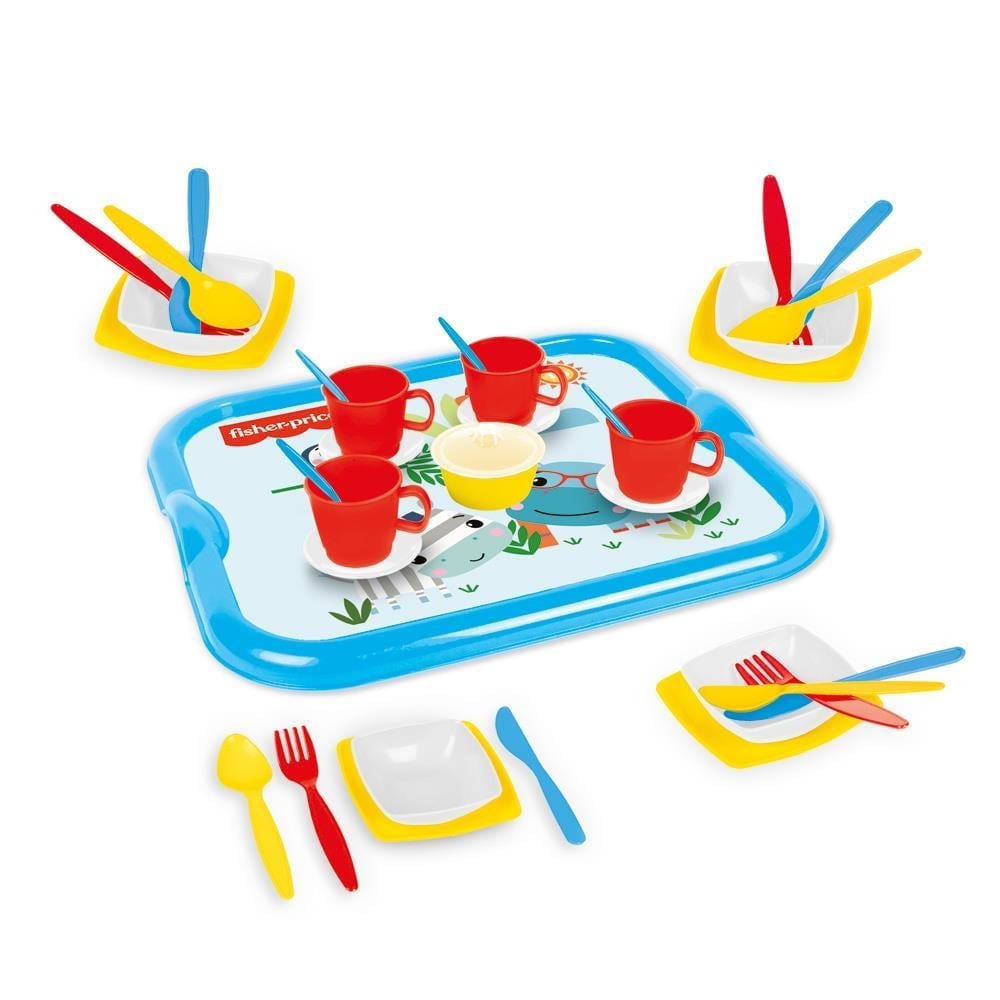 Dolu Fisher-Price Tea & Dinner Set 1821 – 35 Pieces