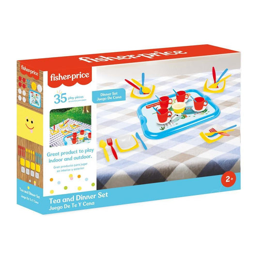 Dolu Fisher-Price Tea & Dinner Set 1821 – 35 Pieces