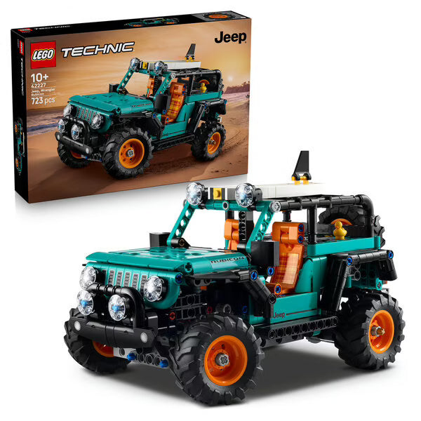 LEGO Technic Jeep Wrangler Rubicon SUV 42227 – 723 Pieces