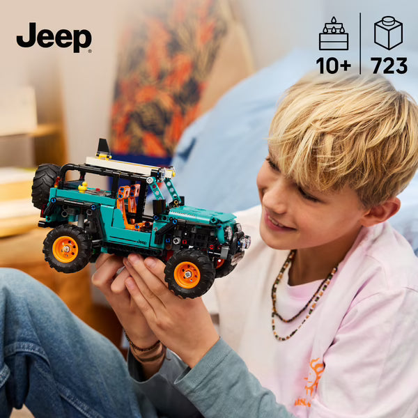 LEGO Technic Jeep Wrangler Rubicon SUV 42227 – 723 Pieces