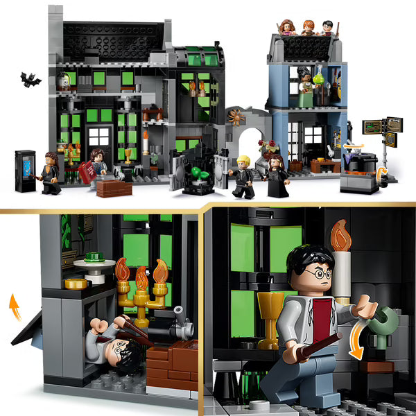 LEGO Harry Potter Knockturn Alley Wizarding Shops 76471 – 788 Pieces