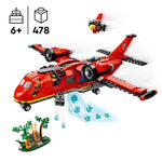 LEGO City Fire Rescue Plane 60413 – 478 Pieces