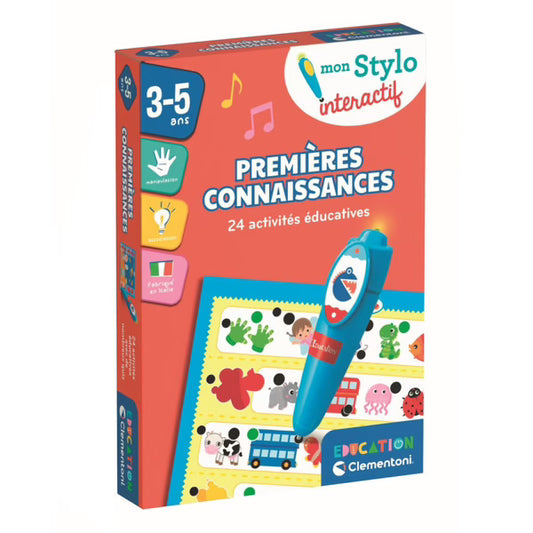 Clementoni Jeu éducatif Mon stylo interactif - Premières connaissances