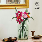 LEGO Botanicals Pretty Pink Flower Bouquet 10342 – 749 Pieces