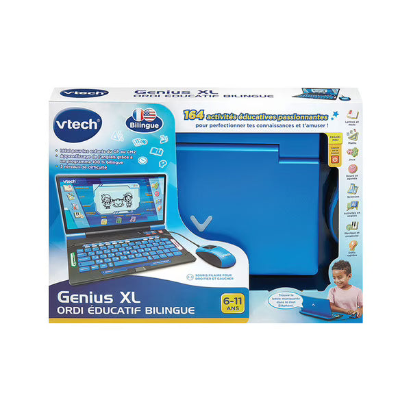 VTech Genius XL Bilingual Educational Laptop – 164 Activities