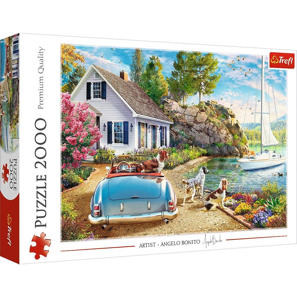 TREFL Puzzle Holiday haven Puzzle 2000 pcs