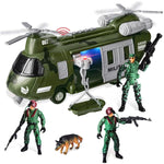 Friction Powered Transport Helicopter