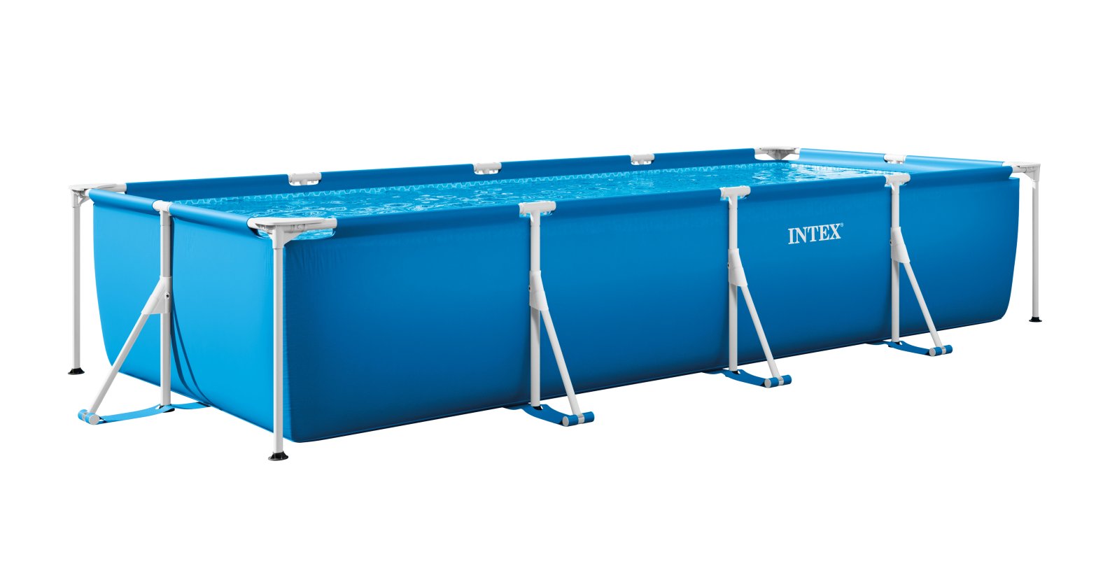 Intex Rectangular Metal Frame Pool 4.5m X 2.2m X 0.84m