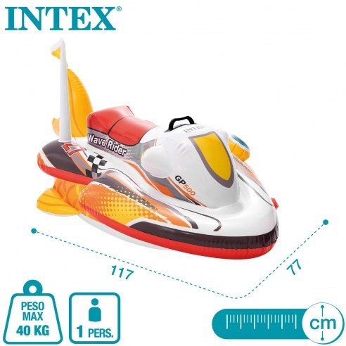 Intex INFLATABLE MOTORCYCLE WAVE RIDER 177X77 CM