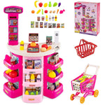 Kids Super Market Shopping Play Set – 80 Pieces