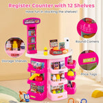 Kids Super Market Shopping Play Set – 80 Pieces