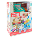 Supermarket Pretend Play Set with Cash Register & Shopping Cart