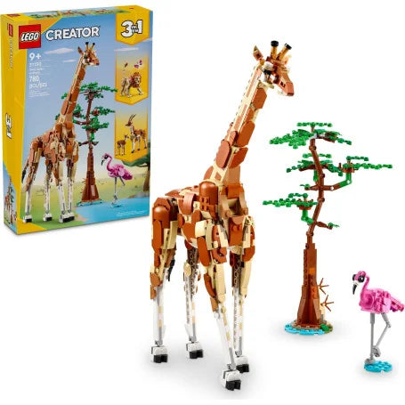 LEGO Creator 3-in-1 Wild Safari Animals 31150 | 780 Pieces