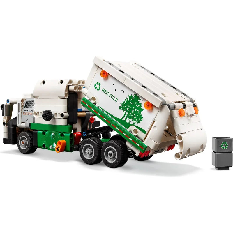 Lego Technic Mack® LR Electric Garbage Truck, 503 pcs