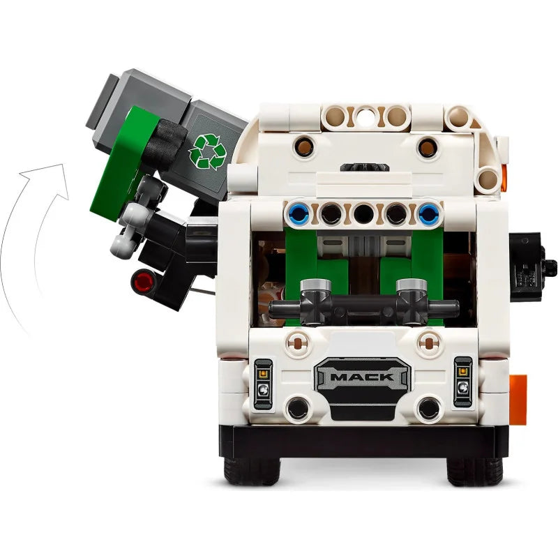 Lego Technic Mack® LR Electric Garbage Truck, 503 pcs