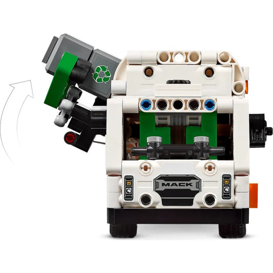 Lego Technic Mack® LR Electric Garbage Truck, 503 pcs