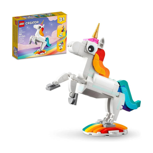 LEGO Creator 3-in-1 Magical Unicorn 31140 | 145 Pieces