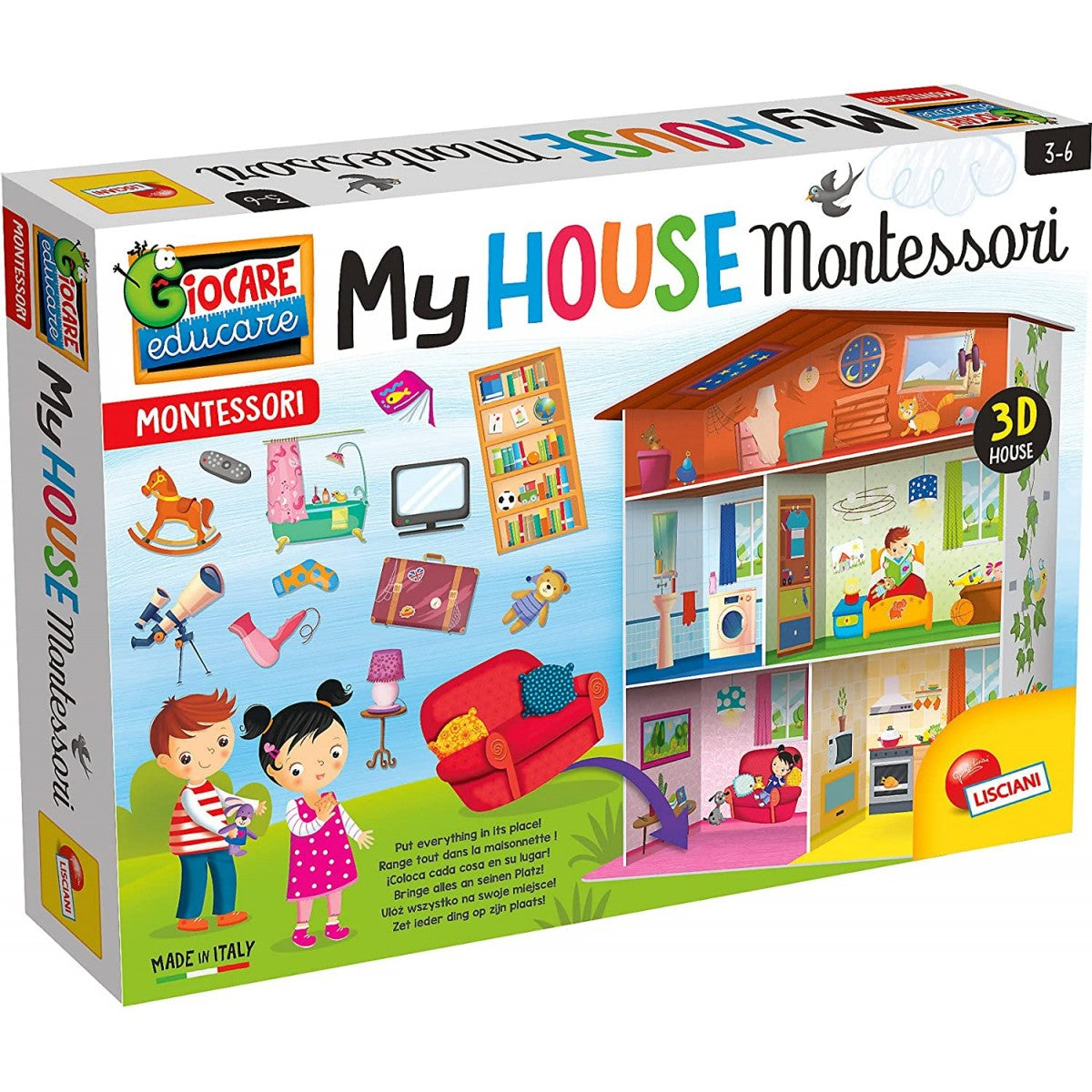 Lisciani Maxi My House Montessori
