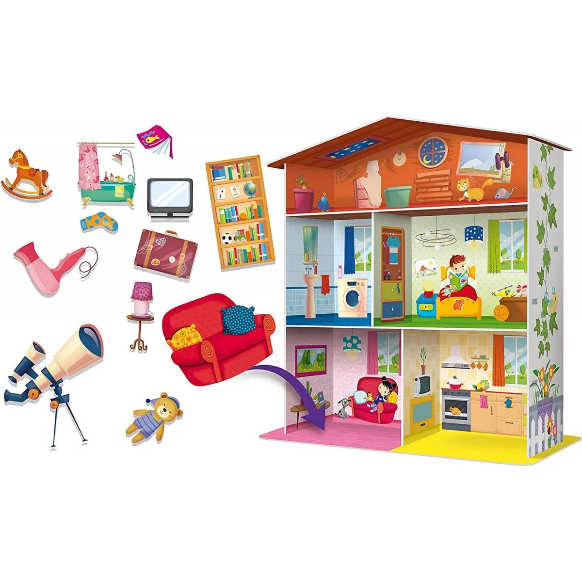 Lisciani Maxi My House Montessori