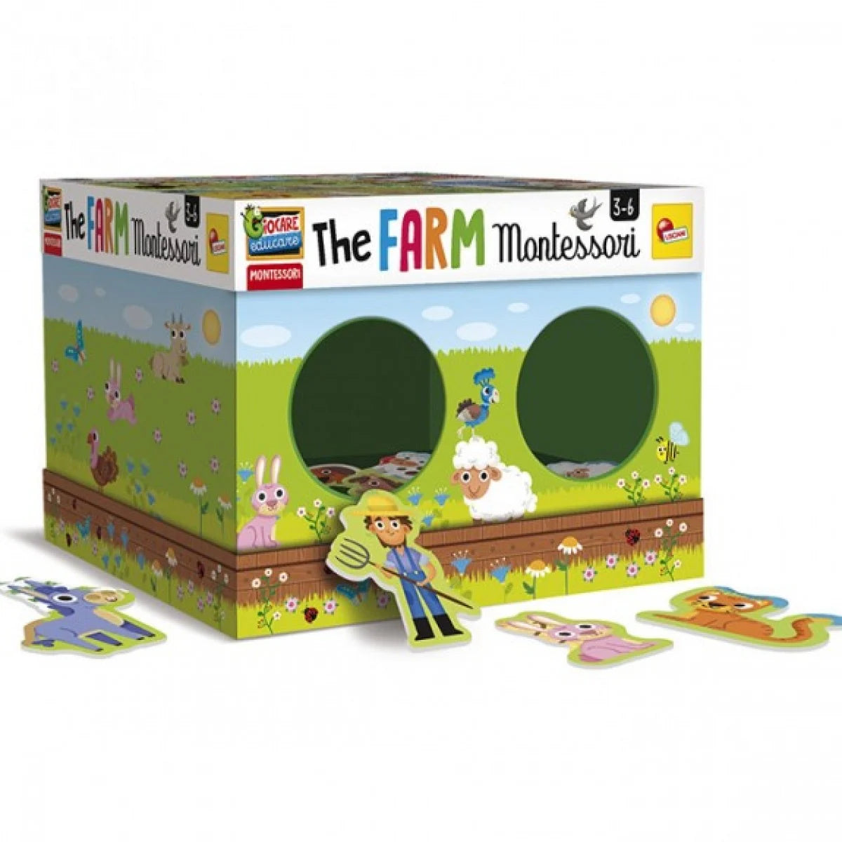 Lisciani Montessori The Farm Puzzle