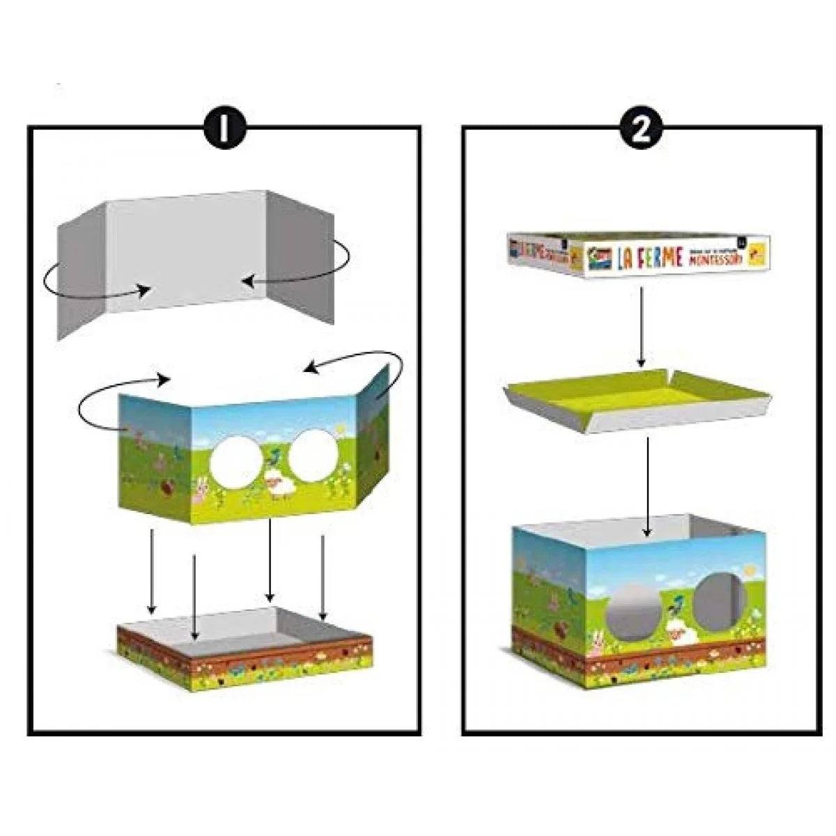 Lisciani Montessori The Farm Puzzle