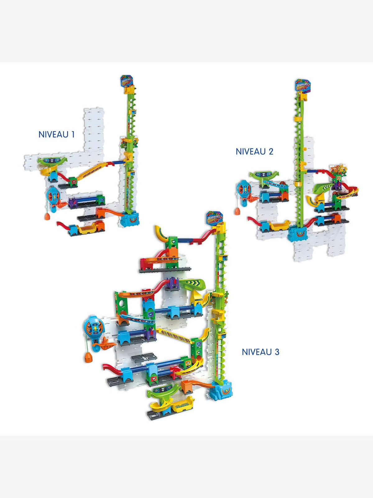 VTech Marble Rush Ultimate Vertical Run V100E – 93 Pieces
