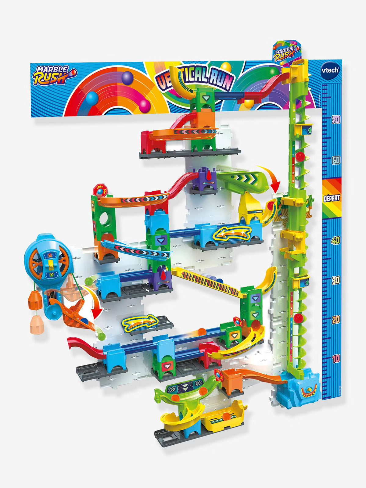 VTech Marble Rush Ultimate Vertical Run V100E – 93 Pieces
