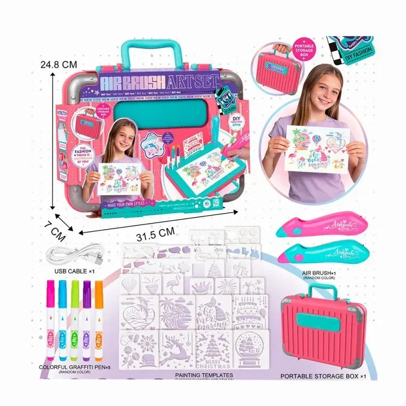 Airbrushing Art Kit DIY Set