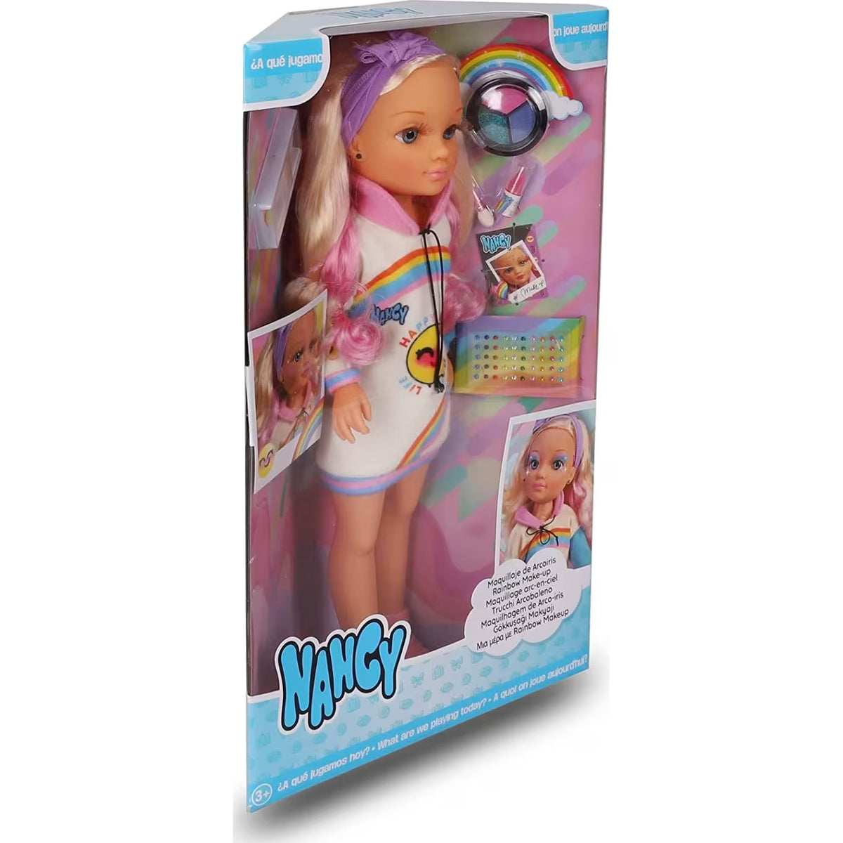 Nancy Rainbow Makeup Doll
