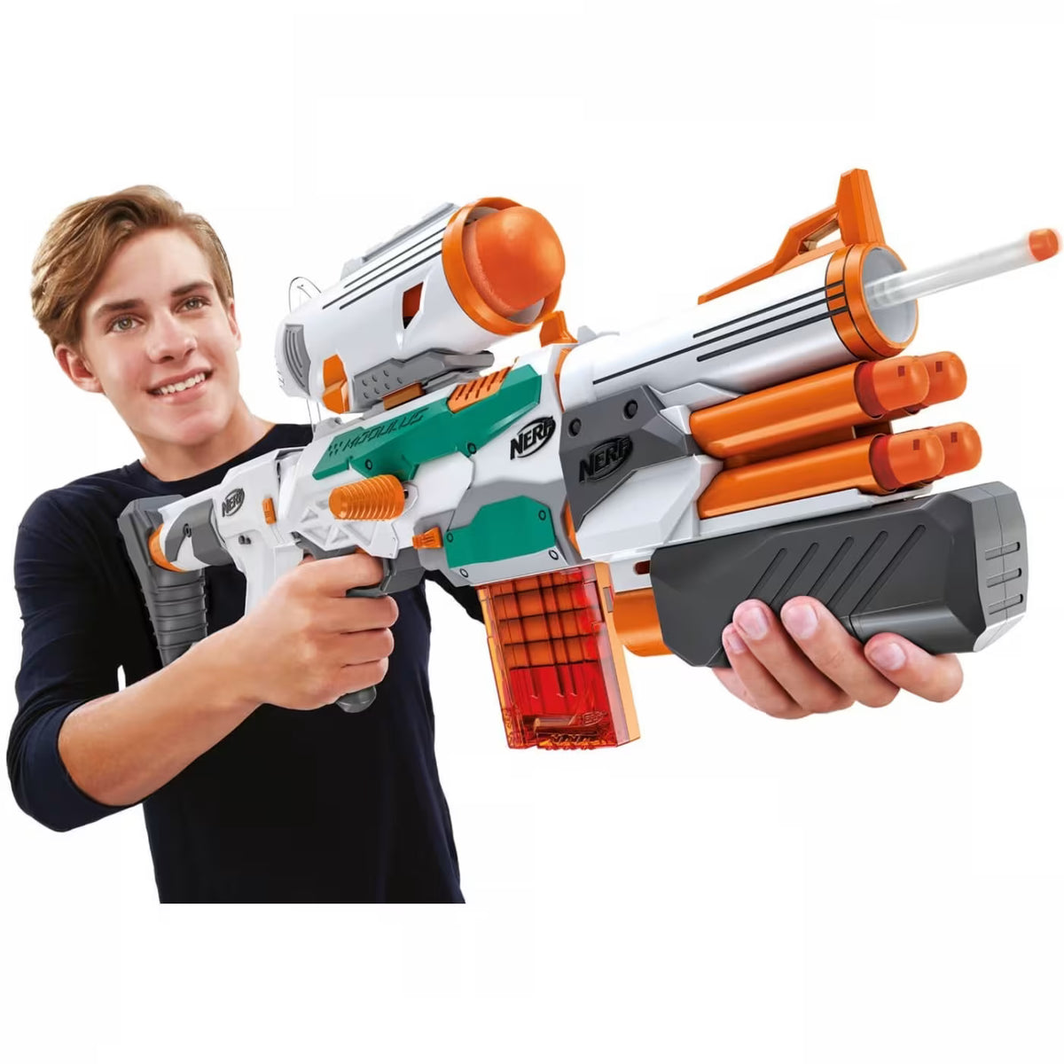 NERF Modulus Tri-Strike Blaster B5577 – 3-in-1 Blaster