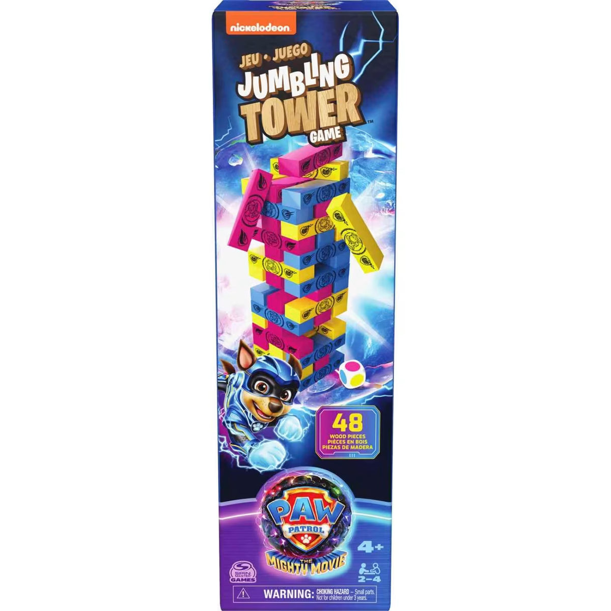 Spin Master Paw Patrol The Movie: Jumbling Tower