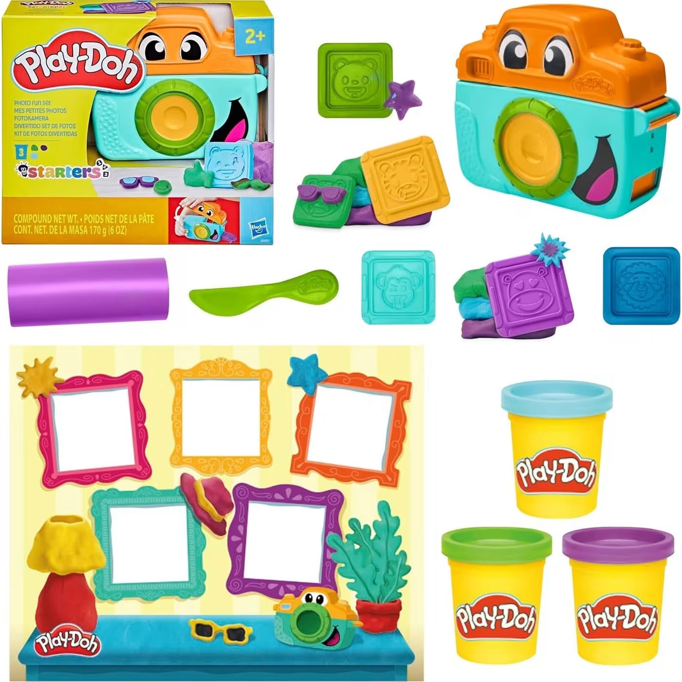 Hasbro Play-doh Photo Fun Toy Camera Starter Set
