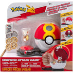 Pokémon Surprise Attack Cubone Game – Poké Ball & 6 Attack Discs