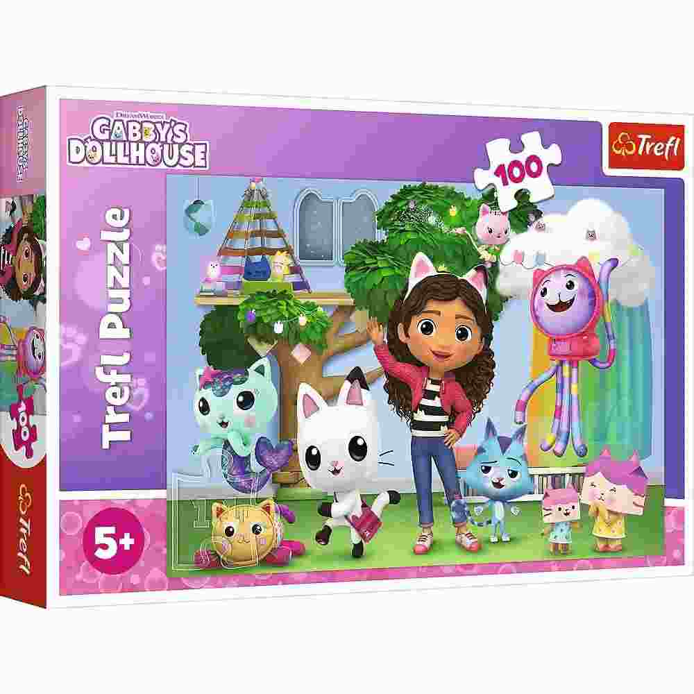 Trefl Gabbys Dollhouse 100 Pieces