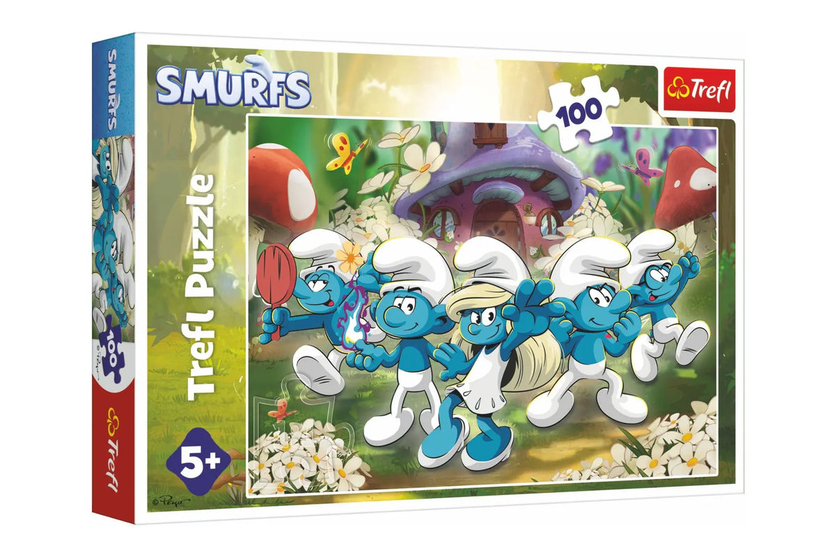 Trefl The Smurfs Puzzle 16487 – 100 Pieces